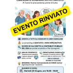 Screening audio rinviato