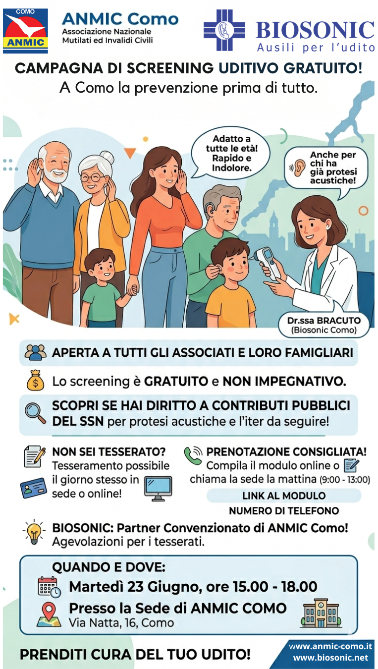Campagna Screening Uditivo